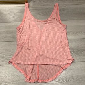 Lululemon pink light weight oversized tank top 6